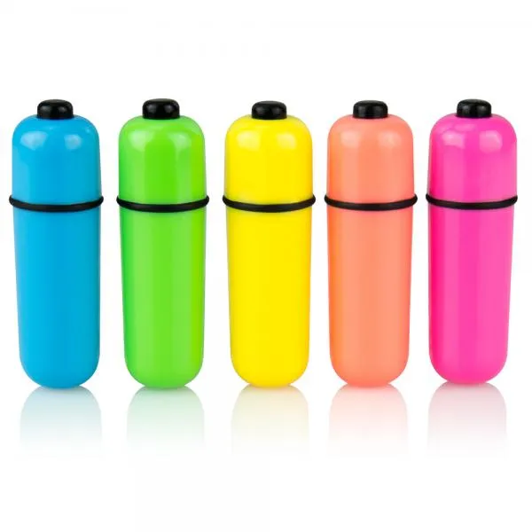 Screaming O Color Pop Vibrators Color Pop Neon Blue Bullet Vibrator