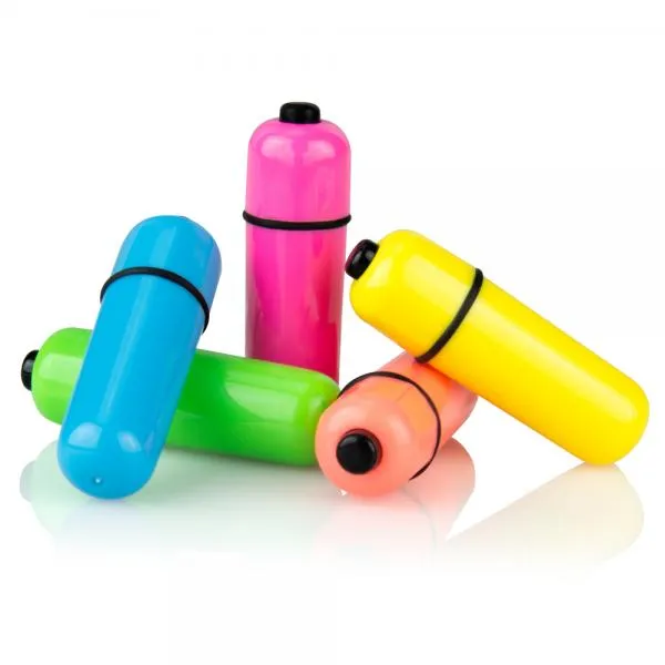 Screaming O Color Pop Vibrators Color Pop Neon Blue Bullet Vibrator