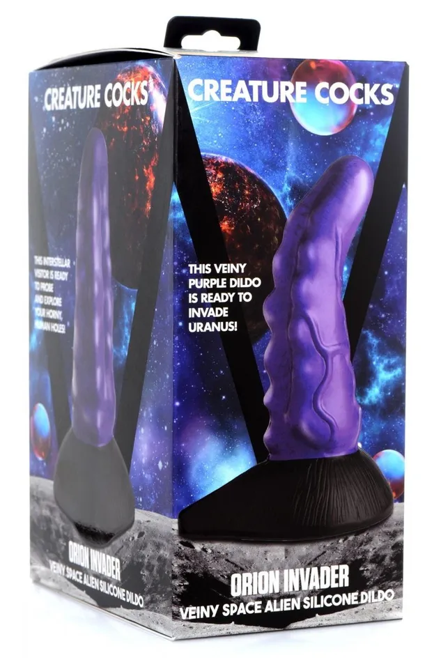 Sd Orion Invader Veiny Space Alien Silicone Dildo Dildos