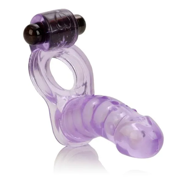 Seductucom Couples Double Diver Dual Penetration Vibrating Cock Ring