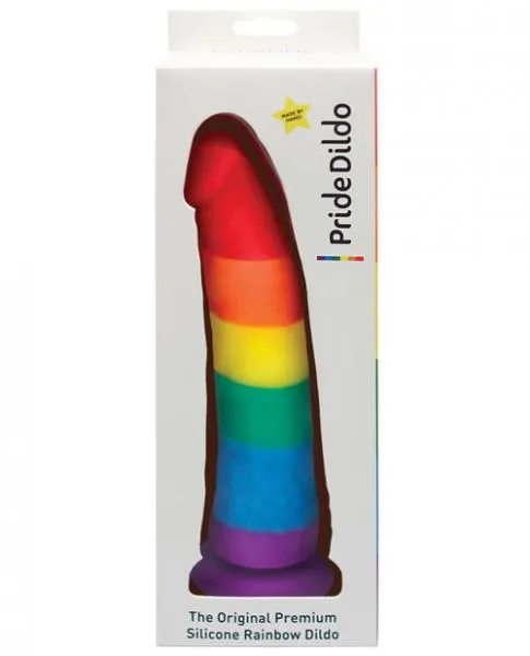 Seductucom Dildos Pride Dildo Realistic Silicone Rainbow