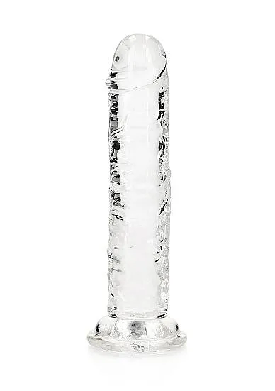 Seductucom Female Sex Toys Realrock Straight Realistic 6 In Dildo Transparent