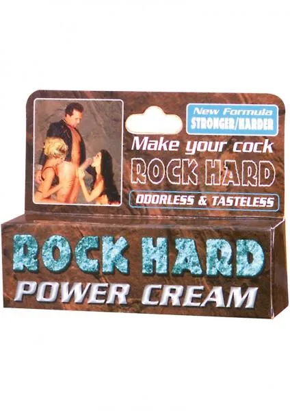 Seductucom Male Sex Toys Rock Hard Power Cream 5 Ounce Tube