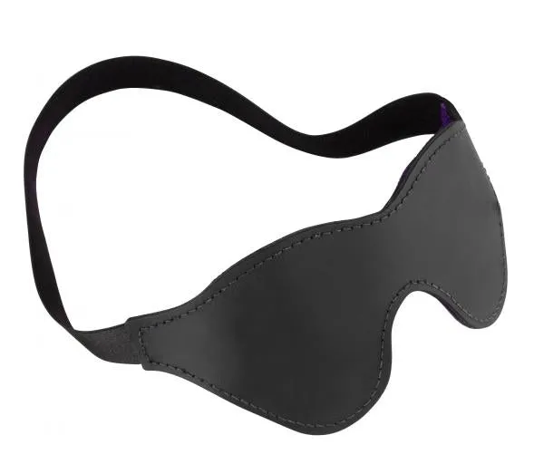 Seductucom Purple Fur Lined Blindfold Vibrators