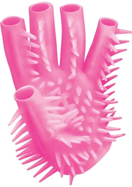 Seductucom Vibrators Masturbating Glove Waterproof Pink