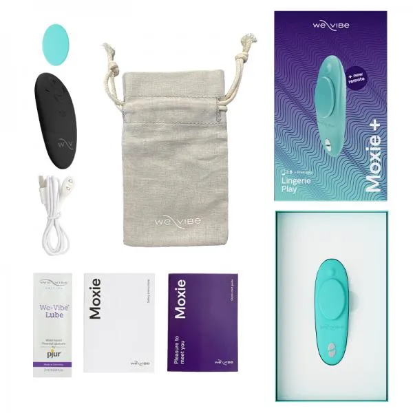 Seductucom Vibrators We Vibe Moxie Wearable Clitvibrator Teal