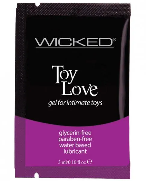 Seductucom Vibrators Wicked Toy Love Lubricant 3ml Fragrance Free