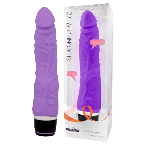 Seven Creations Vibrators Silicone Classic Purple 178 cm 7 Vibrator