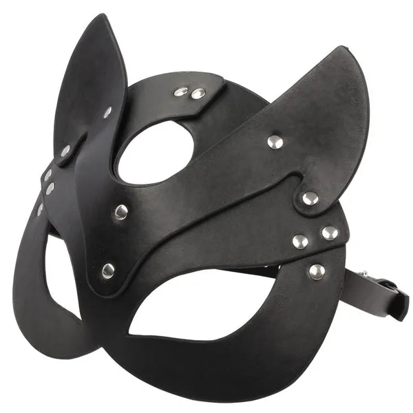 sextoypremium PORN FETISH HEAD MASK WHIP BDSM BONDAGE RESTRAINTS PU LEATHER CAT HALLOWEEN MASK ROLEPLAY SEX TOY FOR MEN WOMEN COSPLAY GAMES Couples