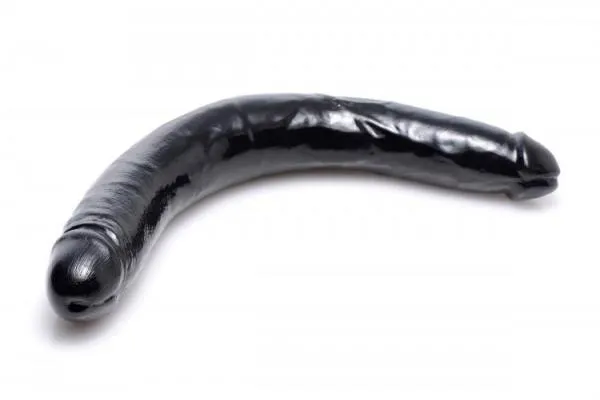 SexFlesh Dildos Realistic 175 Inches Double Dong Black