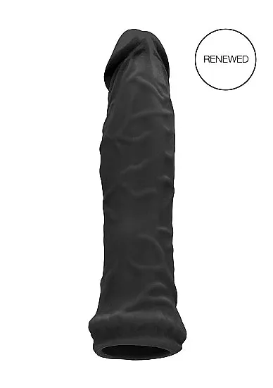 Shots Toys Realrock Penis Sleeve 6 Black Male Sex Toys