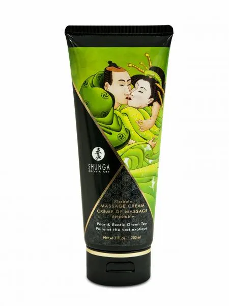 Shunga Couples Shunga Massage Cream Pear Green Tea 7oz