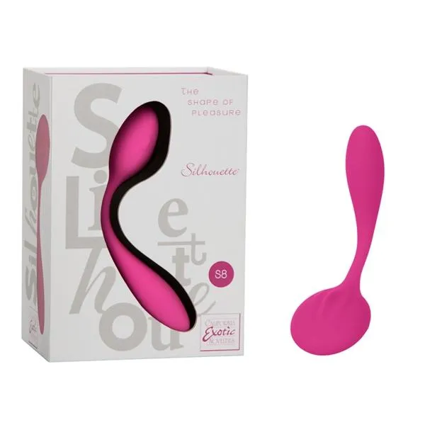 Silhouette S8 Curved Massager Pink Silhouette Vibrators