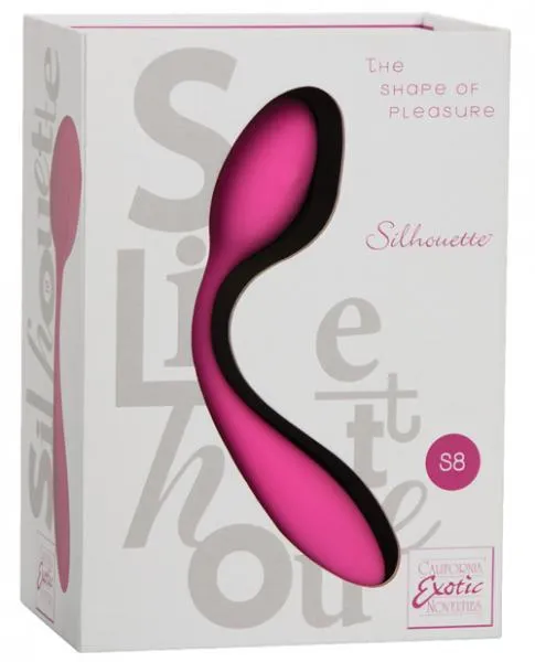 Silhouette S8 Curved Massager Pink Silhouette Vibrators