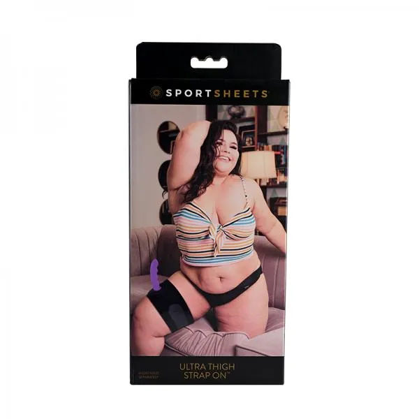 Sportsheets Female Sex Toys Ss Ultra Thigh Strap On Harness Black