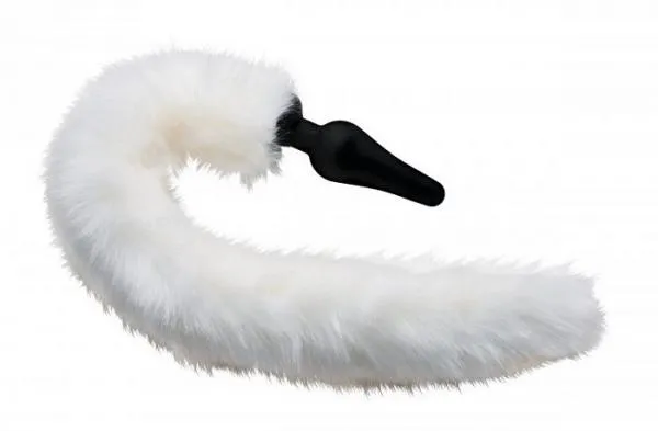 Tailz Anal Tailz White Fox Tail Anal Plug And Ears Set