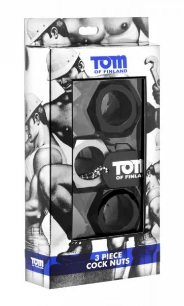 Tom of Finland Male Sex Toys Tom Of Finland 3 Piece Cock Nuts