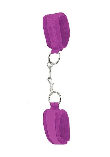 Velcro Cuffs Purple Seductucom Vibrators