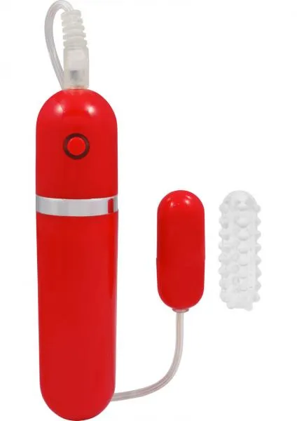 Vibrators Ahhh 10 Function Bullet Vibe Red Seductucom