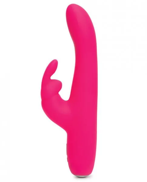 Vibrators Happy Rabbit Slimline Curve Rechargeable Vibrator Pink Lovehoney