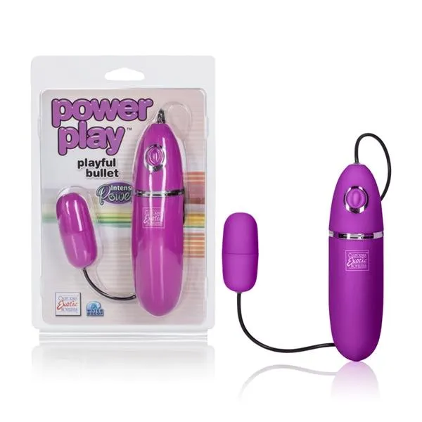 Vibrators Power Play Playful Bullet Purple Vibrator