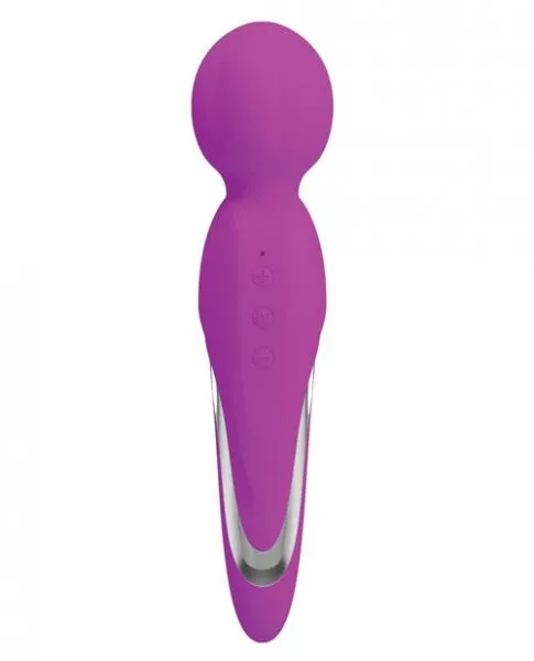 Vibrators Pretty Love Pretty Love Fitzgerald Liquid Silicone Wand Fuchsia