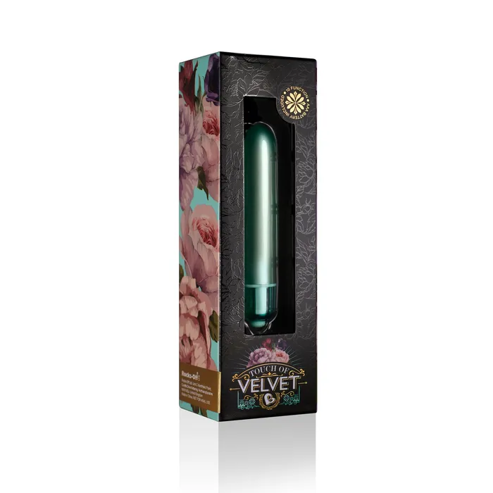 Vibrators Rocks Off RO90 Touch of Velvet Aqua Lily