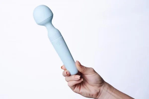 Vibrators Seductucom Grace Bendable Vibrating Wand Teal Rechargeable