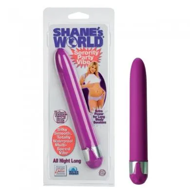 Vibrators Shanes Party Vibe All Night Long Purple Seductucom