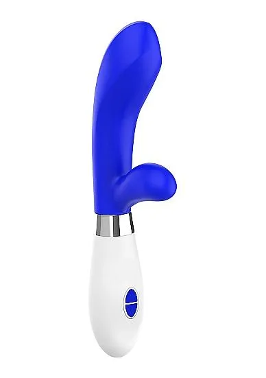 Vibrators Shots Achilles Ultra Soft Silicone 10 Speeds Royal Blue