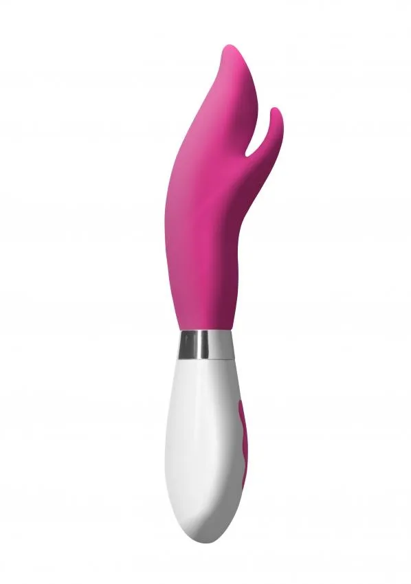 Vibrators Shots Toys Luna Rechargeable Stimulator Athos Pink