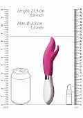 Vibrators Shots Toys Luna Rechargeable Stimulator Athos Pink