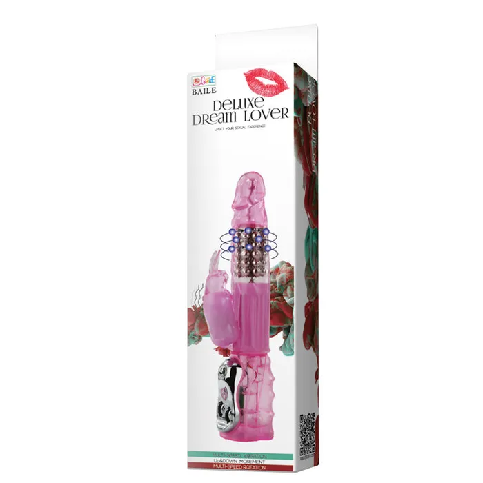 Vibrators Toys Budget Rotating Rabbit Vibrator Pink