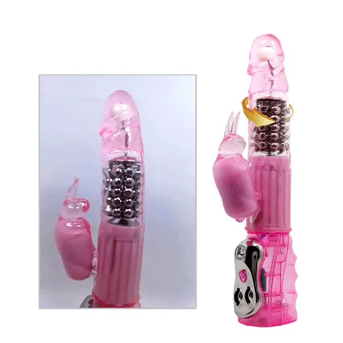 Vibrators Toys Budget Rotating Rabbit Vibrator Pink