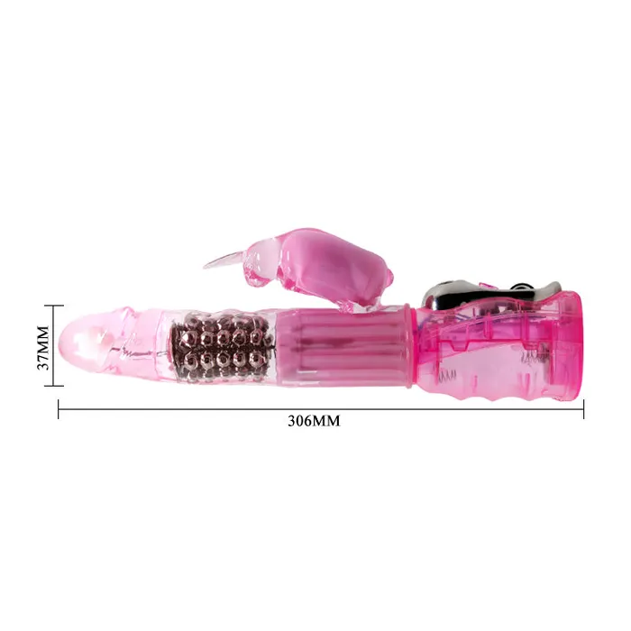 Vibrators Toys Budget Rotating Rabbit Vibrator Pink