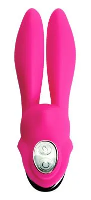 Vogue Female Sex Toys Velvateen 7 Mode Silicone Rabbit Stimulator