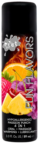 Wet Fun Flavors Warming Lubricants Female Sex Toys