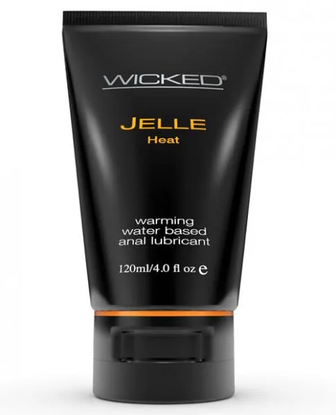 Wicked Anal Wicked Jelle Warming Anal Gel Lubricant 4oz Tube