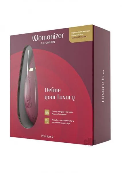 Womanizer Premium 2 Bordeaux Womanizer Vibrators