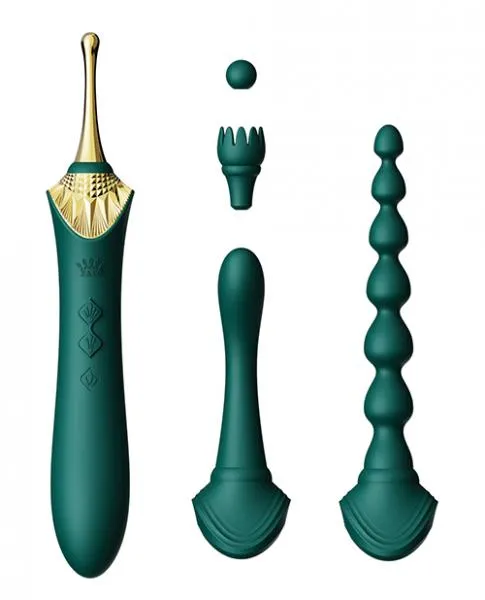 Zalo Bess 20 Clitoral Vibrator Turquoise Green ZALO Female Sex Toys