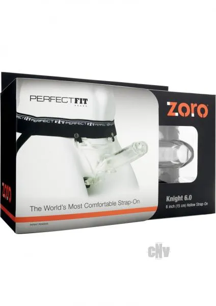 Zoro Knight 60 Hollow Strap On Clear Perfect Fit Female Sex Toys