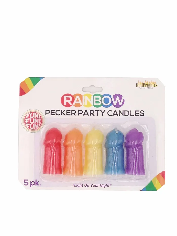 Anal Rainbow Pecker Party Candle Pleasure Place 