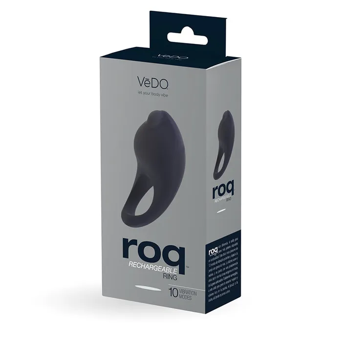 Anal VEDO VeDO Roq Rechargeable Ring Black