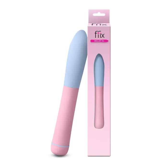 FemmeFunn FemmeFunn FFIX Bullet XL Waterproof Slimline Vibrator Light Blue Female Sex Toys