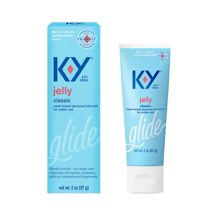 Vibrators KY KY Jelly Classic Personal Lubricant 2 oz Tube