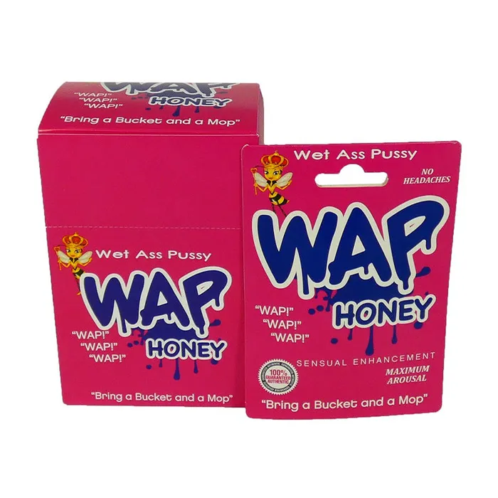 WAP Female Enhancement Honey Shot 12Piece Display National Video Distributors Female Sex Toys