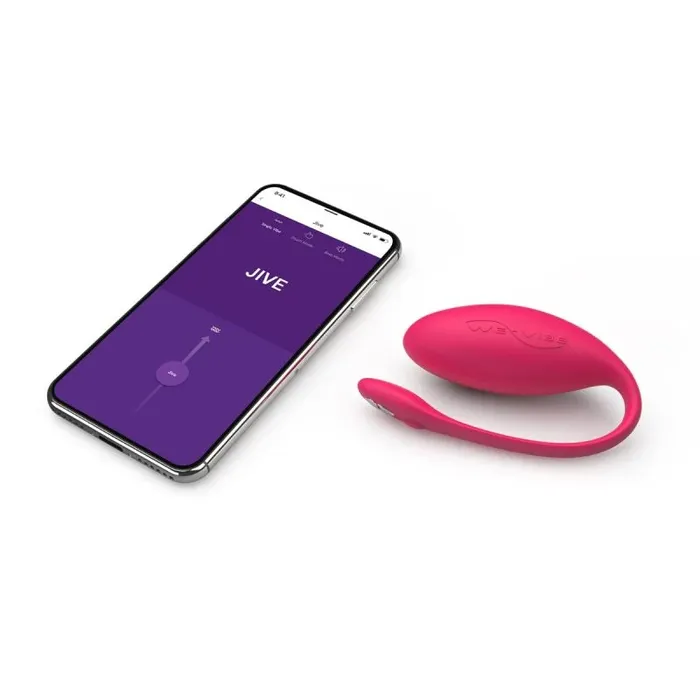 WeVibe Vibrators WeVibe Jive App Controlled Egg Vibrator Electric Pink