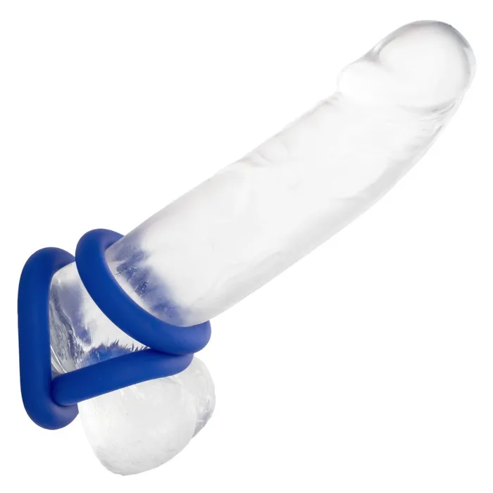 Admiral Universal Cock Ring Set Blue California Exotic Male Sex Toys