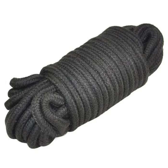 Anal Black Cotton Rope Extasy