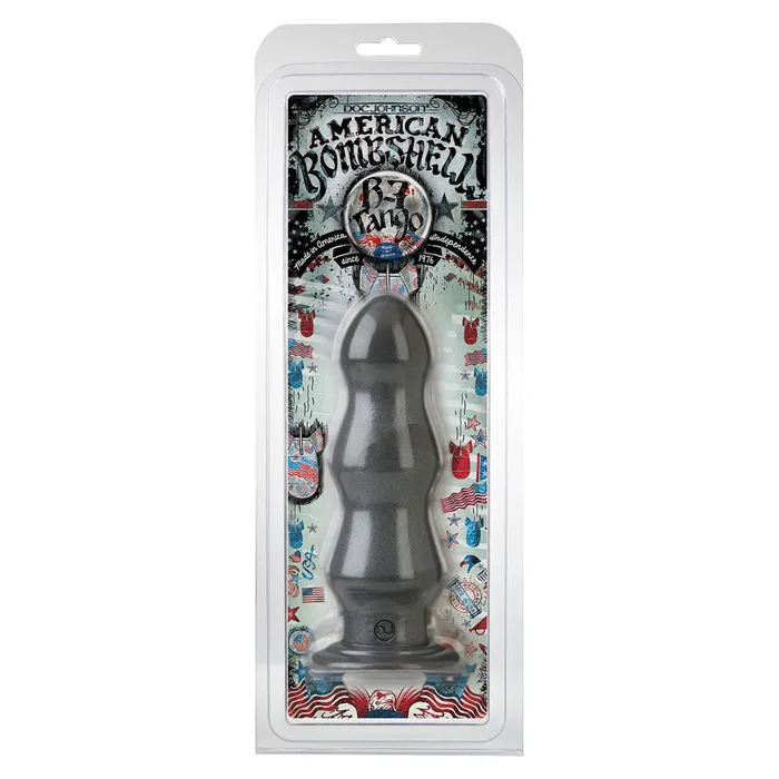 Anal Doc Johnson American Bombshell Large Anal Dildo Dark Grey